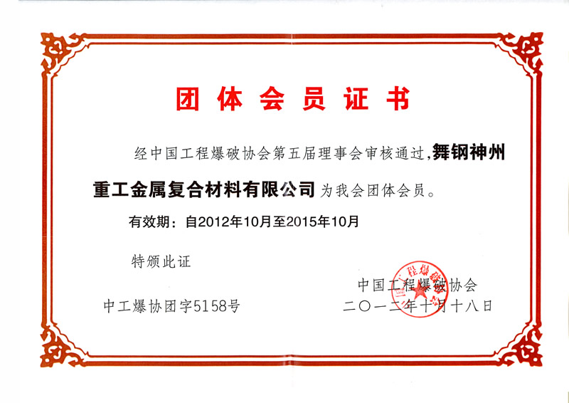 香港宝典免费大全爆破协会团体会员证